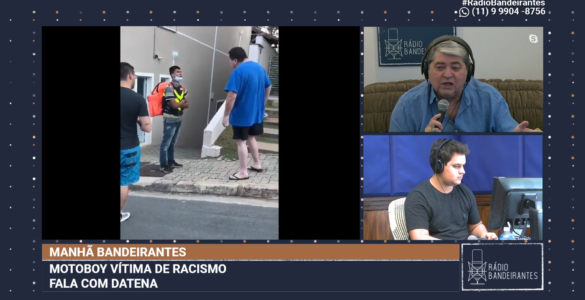 Entrevista com motoboy humilhado em Valinhos
