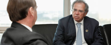Jair Bolsonaro e Paulo Guedes
