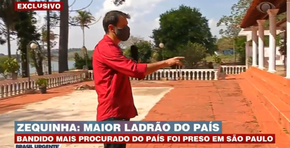 A chácara em que o assaltante Zequinha estava escondido