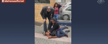 Haitiana imobiliza homem após tentativa de assalto