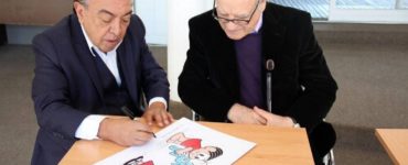 Mauricio de Sousa e Quino