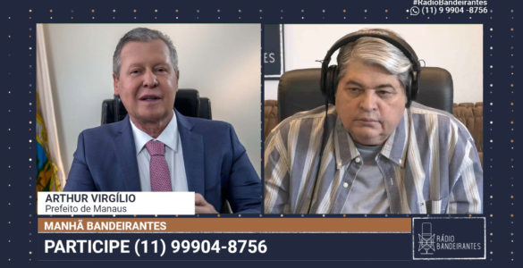 O prefeito de Manaus, Arthur Virgílio Neto (PSDB)