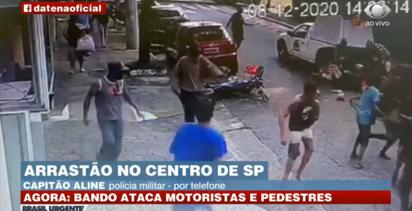 Usuários da Cracolândia fazem série de arrastões pelo Centro de SP