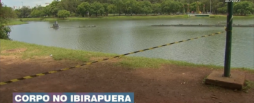 Corpo é encontrado dentro do lago do Parque Ibirapuera em SP