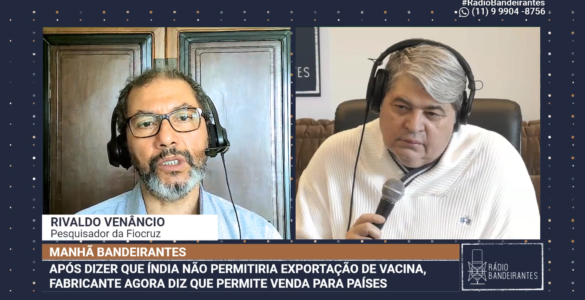 Rivaldo Venâncio, pesquisador da Fiocruz