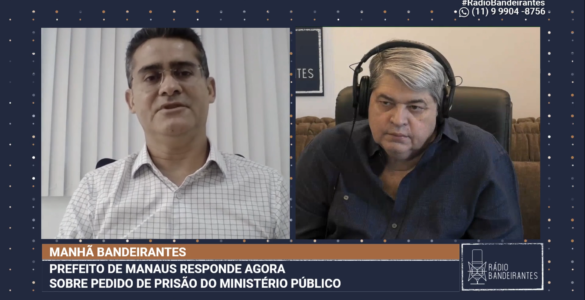 O prefeito de Manaus, David Almeida