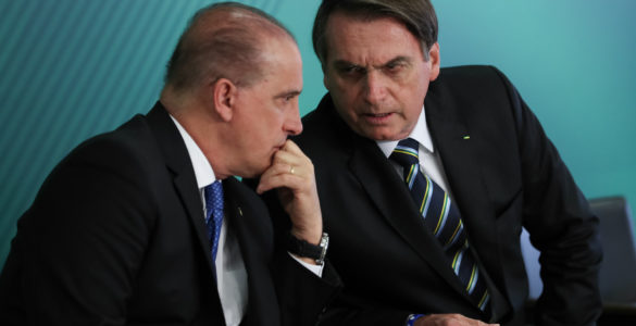Onyx Lorenzoni e Jair Bolsonaro