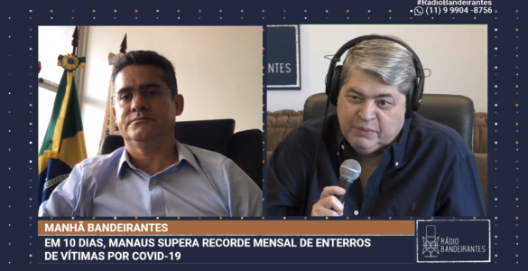 David Almeida (Avante), prefeito de Manaus