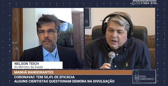 Ex-ministro Nelson Teich
