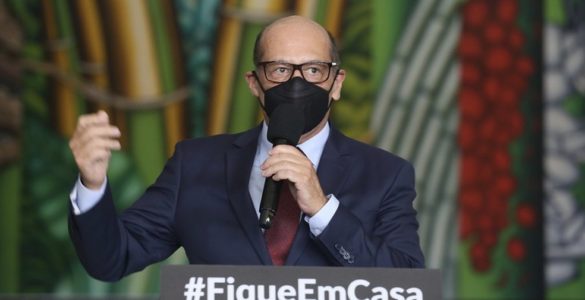O diretor do Instituto Butantan, Dimas Covas