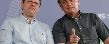 Tarcísio Gomes de Freitas e Jair Bolsonaro
