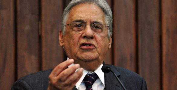O ex-presidente Fernando Henrique Cardoso, FHC