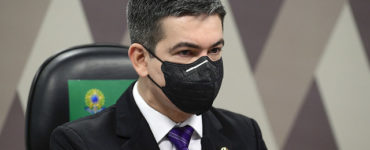 Senador Randolfe Rodrigues na CPI da Covid