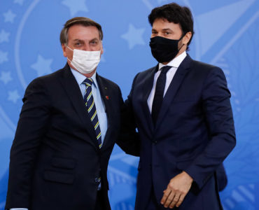 Jair Bolsonaro e Fabio Faria