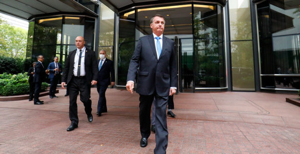 Bolsonaro em Nova York