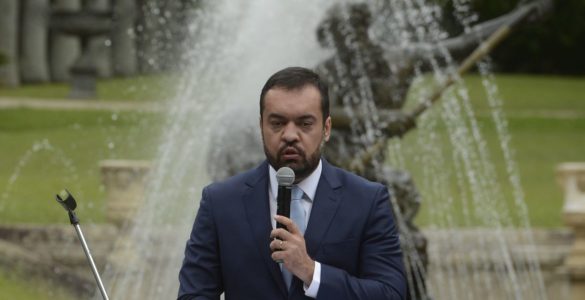 O governador do Rio de Janeiro, Cláudio Castro